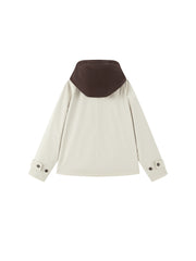 Women's Casual Reversible Cropped Trench Coat