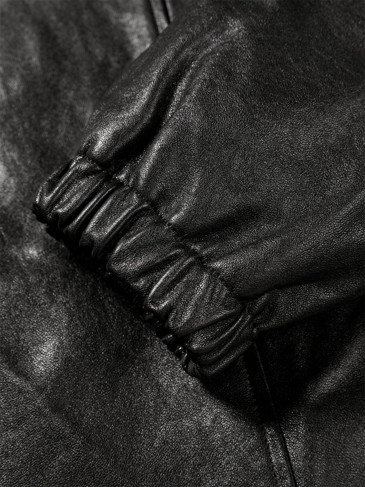 Women's Oversized Street-Style Hooded Leather Jacket