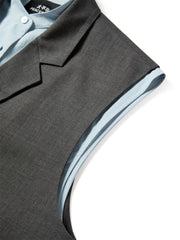 Women's Sleeveless Blazer Set