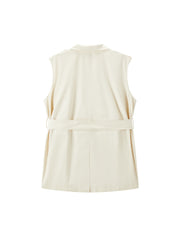 Women's Commuter Sleeveless Trench-Style Vest