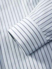 Women's Striped Shirt with Detachable Tie