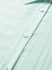 Women's Mint Mambo Oversized Shirt