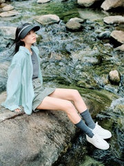 Women's Mint Mambo Oversized Shirt