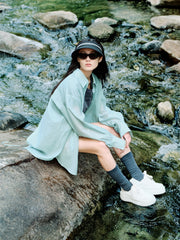 Women's Mint Mambo Oversized Shirt