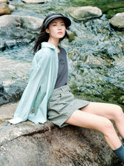 Women's Mint Mambo Oversized Shirt