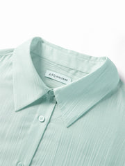 Women's Mint Mambo Oversized Shirt