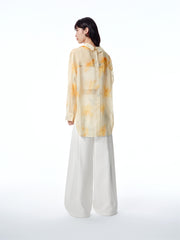 Women's Lightweight Floral Print Shirt