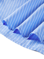 Women's Striped Twist-Back Sleeveless Shirt