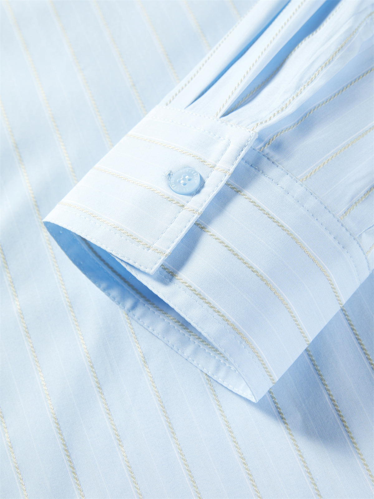 Women's Colorblock Striped Deconstructed Shirt