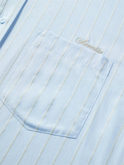 Women's Colorblock Striped Deconstructed Shirt