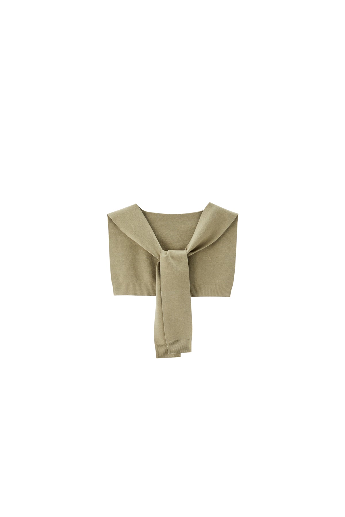 Women's Striped Shirt with Detachable Cape