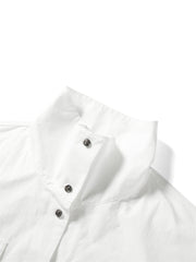 Women's Trench-Style Oversized Shirt