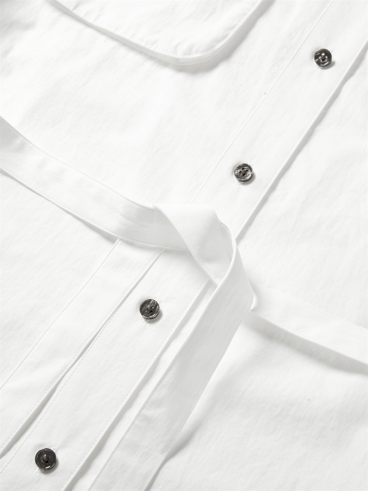 Women's Trench-Style Oversized Shirt