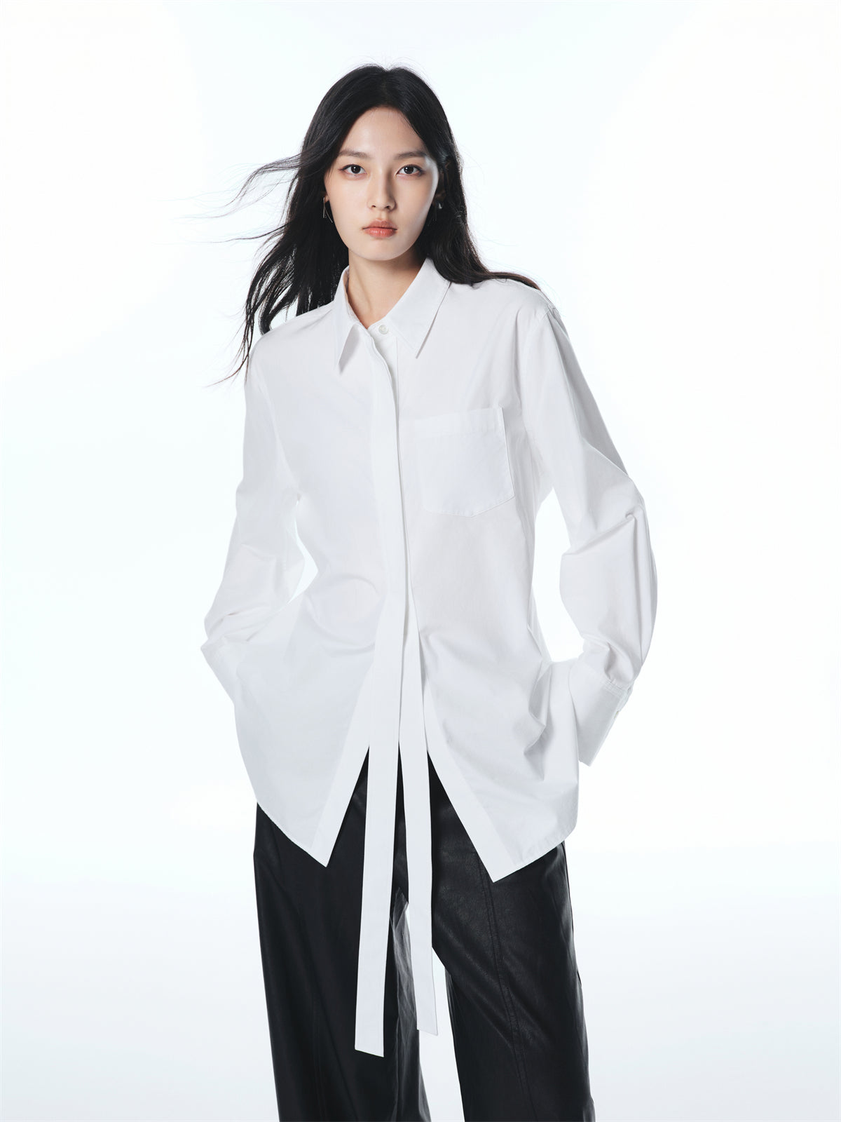 Women's Oversized Cotton Shirt