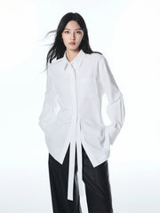 Women's Oversized Cotton Shirt