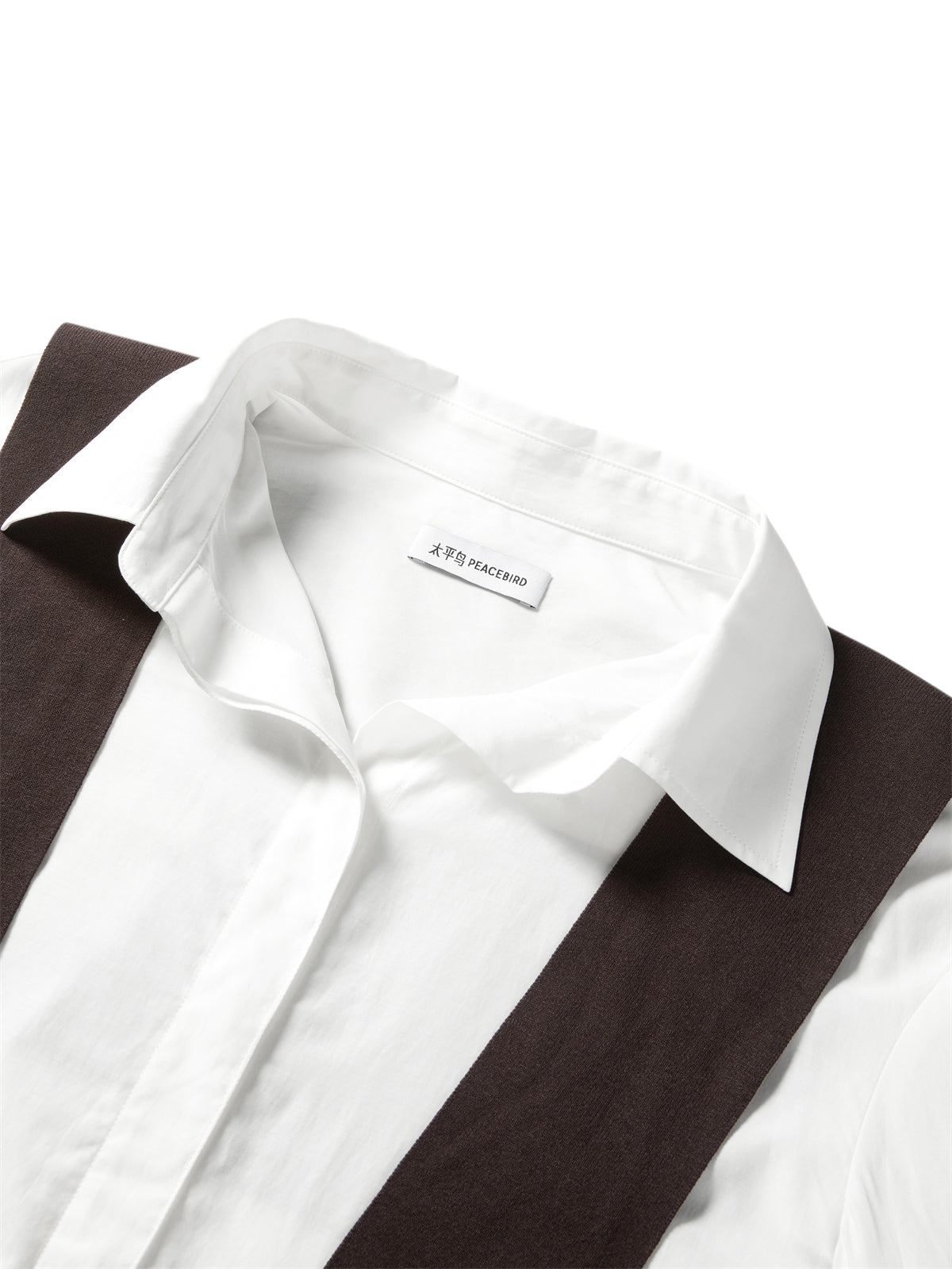 Women's Cupro Shirt with Detachable Cape