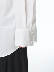 Women's Cupro Shirt with Detachable Cape