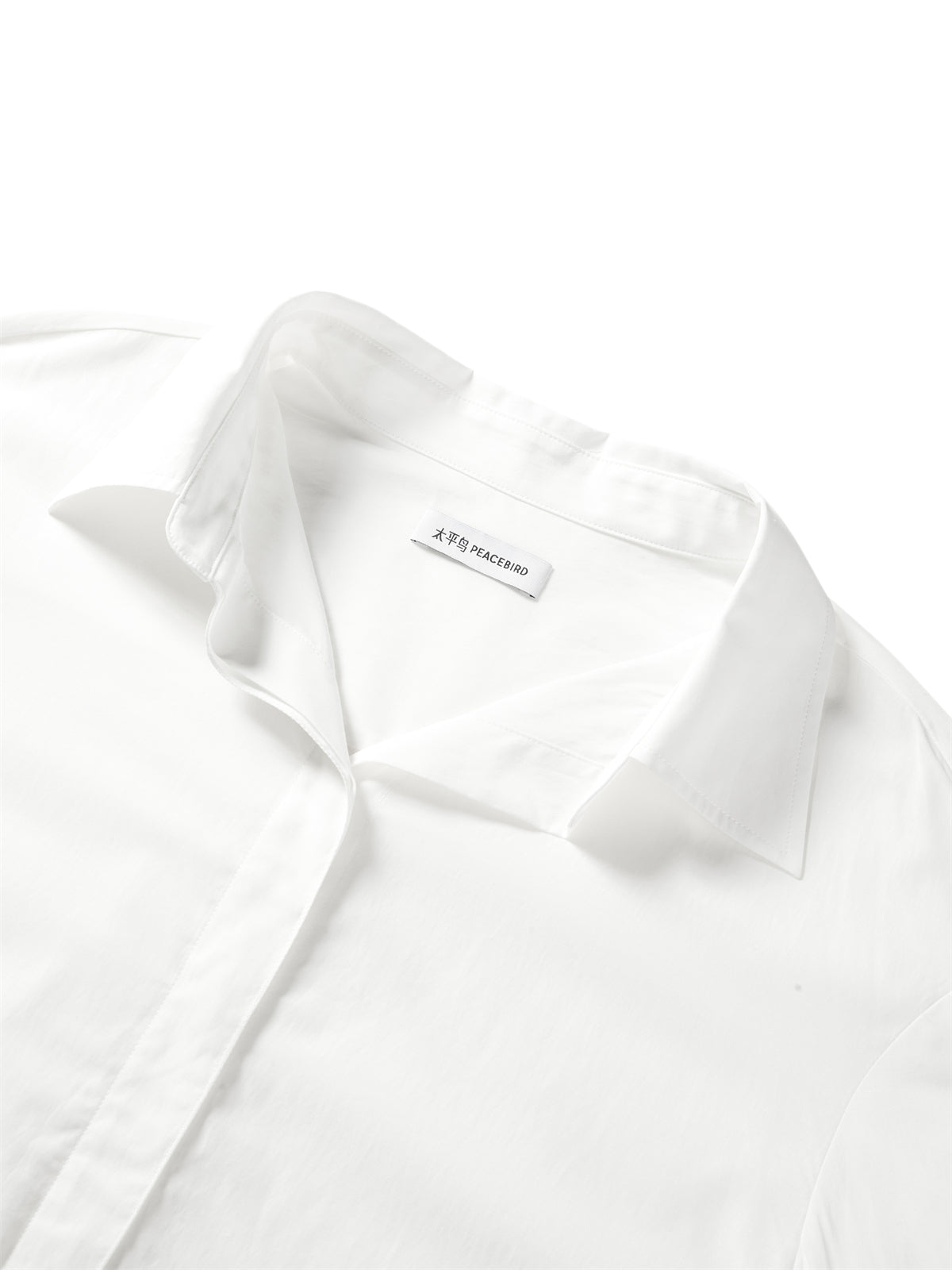 Women's Cupro Shirt with Detachable Cape