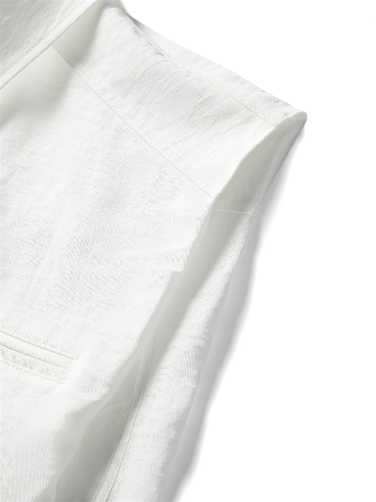 Women's Sleeveless Acetate Shirt