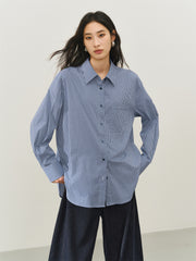 Women's Knit Vest and Plaid Shirt Two-Piece Set