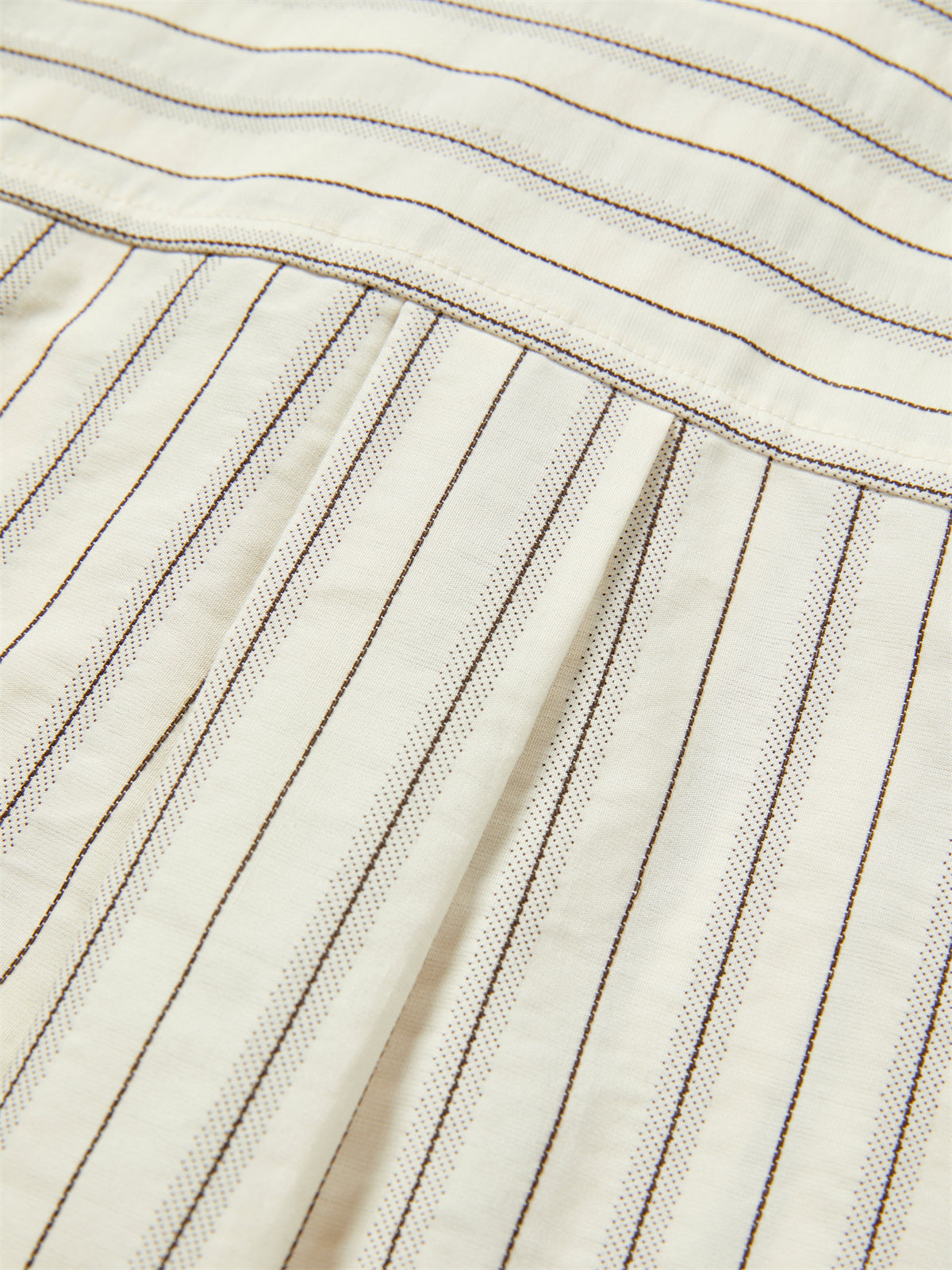 Women's Oversized Contrast-Stripe Shirt