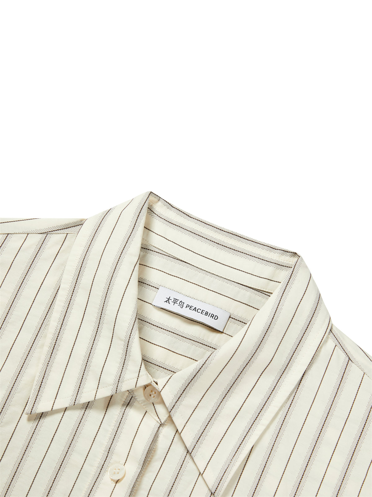 Women's Oversized Contrast-Stripe Shirt