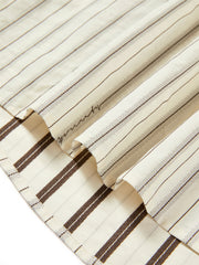 Women's Oversized Contrast-Stripe Shirt
