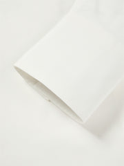 Women's Brushed Oversized Stand-Collar Shirt