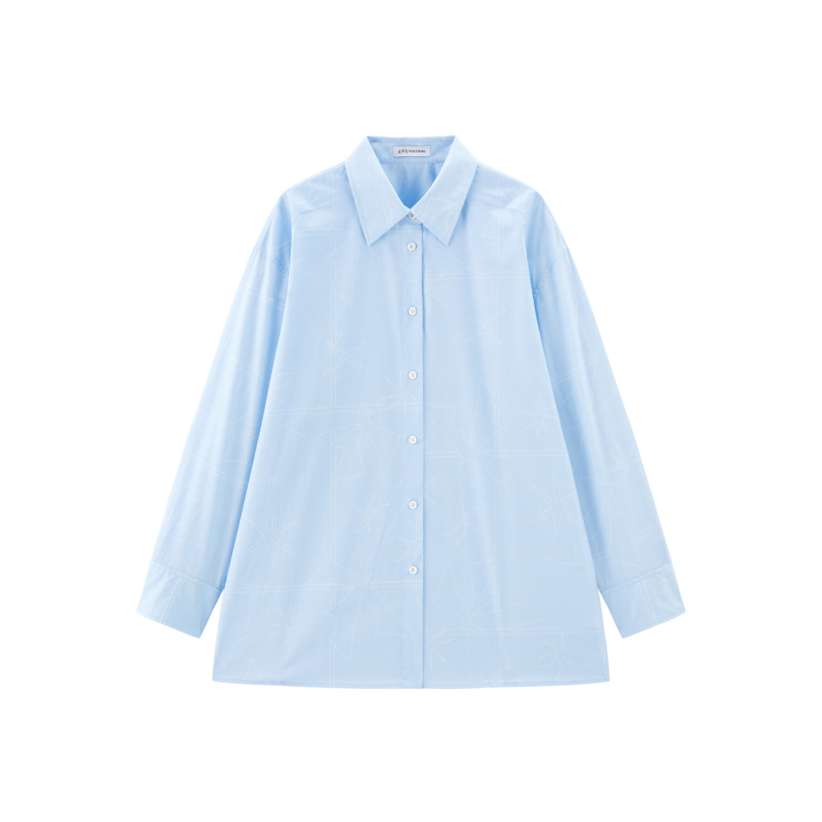 Women's Printed Long-Sleeve Shirt  [Available only in China]