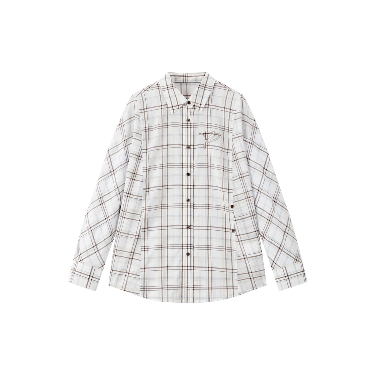 Women's Commuter Plaid Long-Sleeve Shirt