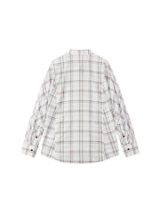 Women's Commuter Plaid Long-Sleeve Shirt