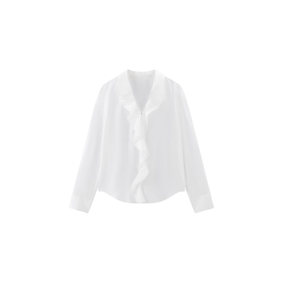Women's Elegant Ruffled Blouse