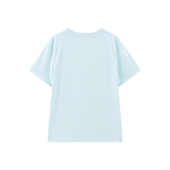 Women's Flocked Letter Print Relaxed T-Shirt