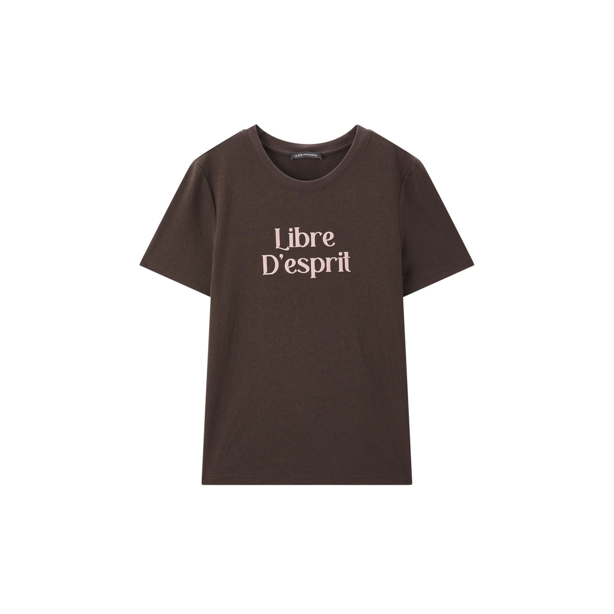 Women's Casual Contrast-Velvet Letter  T-Shirt