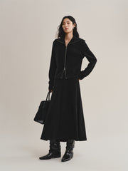 Women's High-Waist Relaxed Maxi Skirt