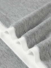 Men's Contrast Layered-Look Long-Sleeve T-Shirt