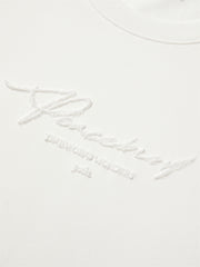 Women's Lyocell T-Shirt with Water-Soluble Embroidery