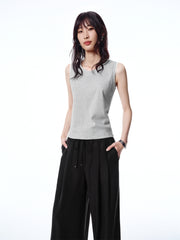Women's Slim-Fit Layered-Look Tank Top