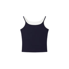 Women's Contrast Layered-Look Camisole