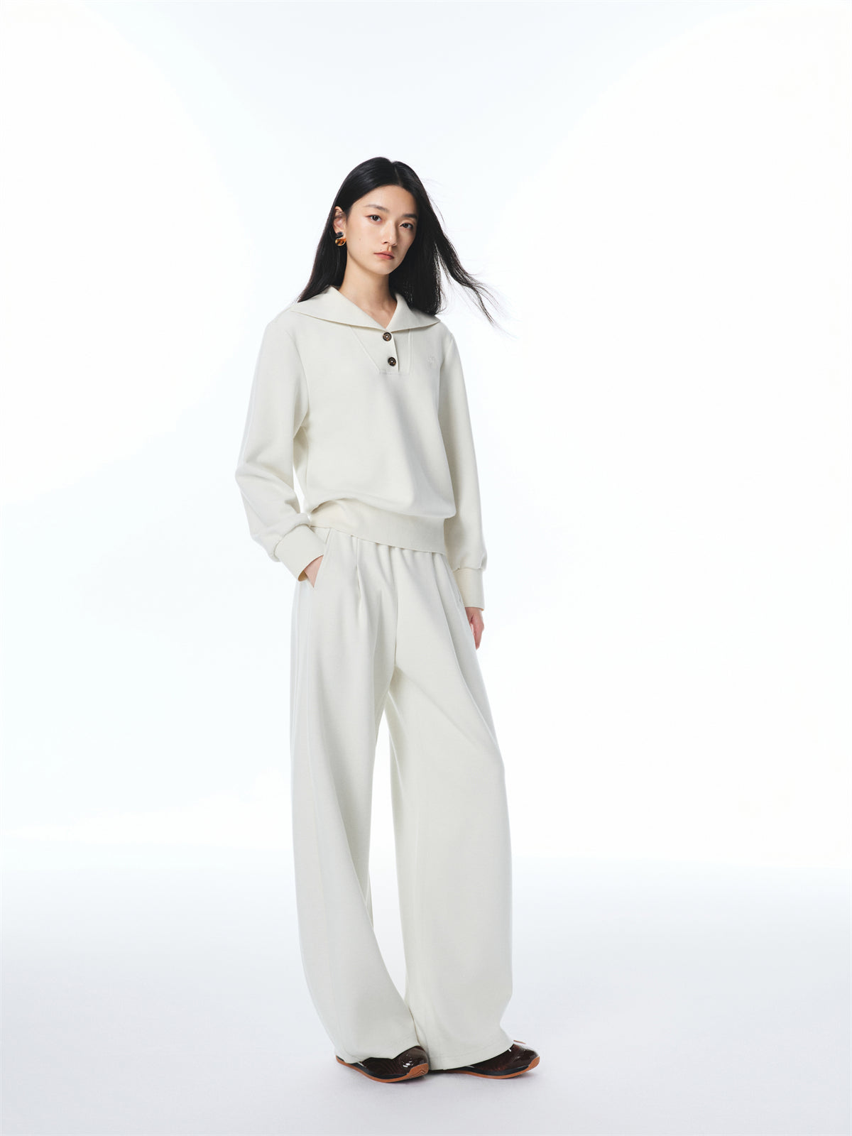 Women's High-Waist Tapered Sweatpants