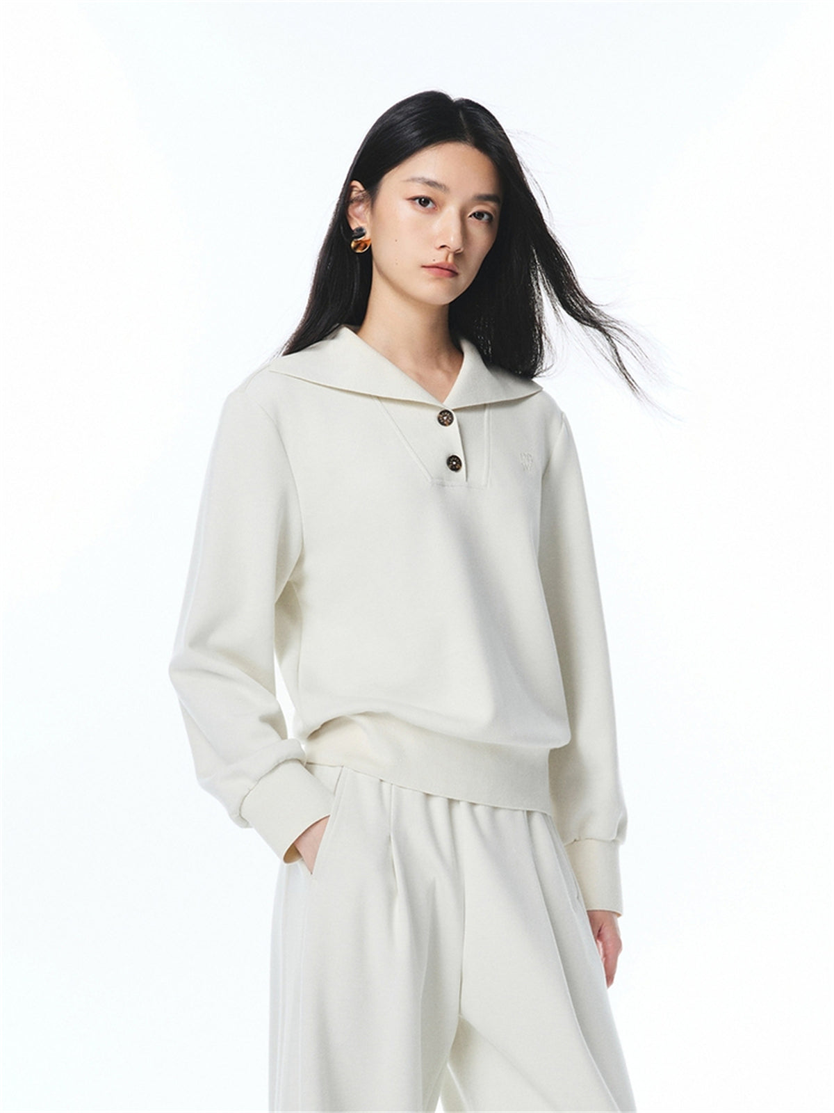 Women's Slim Fit Sweatshirt and Joggers Set