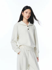 Women's Slim Fit Sweatshirt and Joggers Set