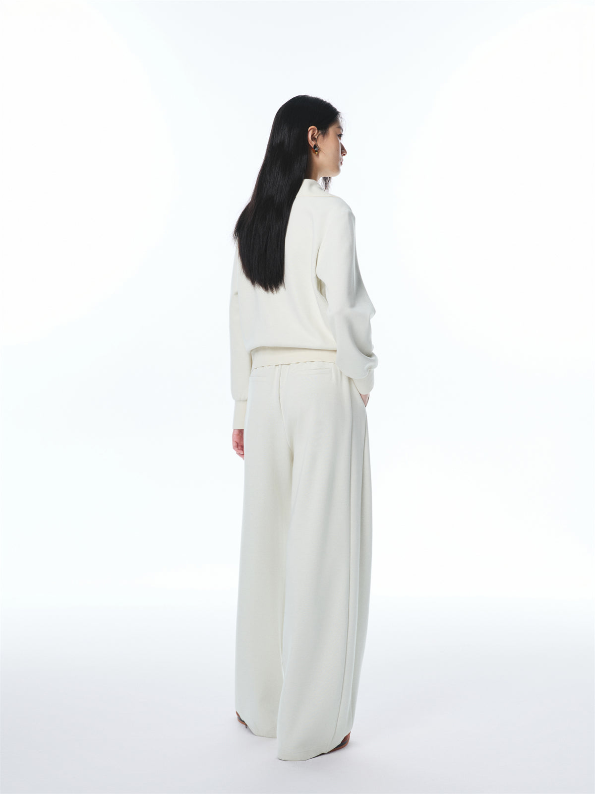 Women's High-Waist Tapered Sweatpants