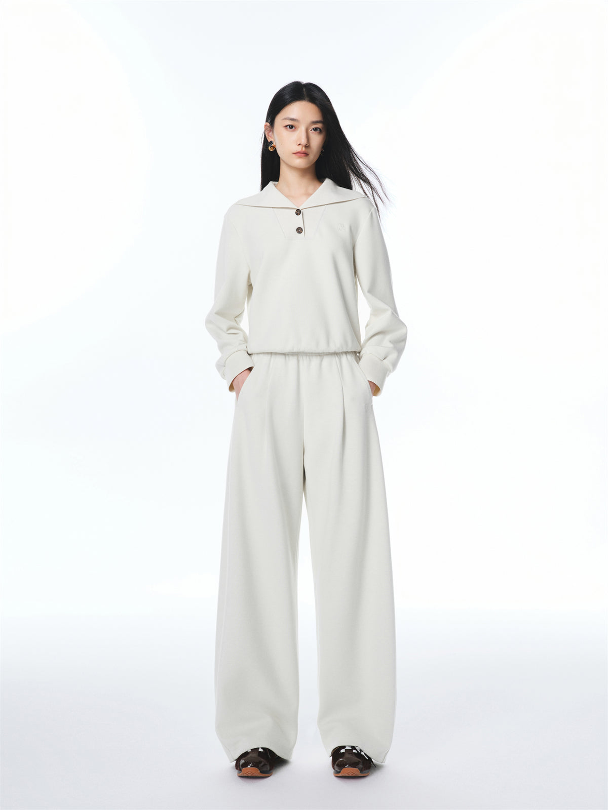 Women's High-Waist Tapered Sweatpants