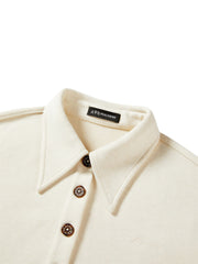 Women's Short Half-Zip Pullover Sweatshirt