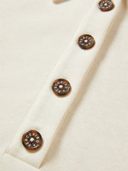 Women's Short Half-Zip Pullover Sweatshirt