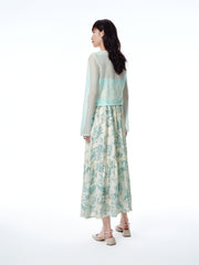 Women's Lightweight Gradient Knit Cardigan