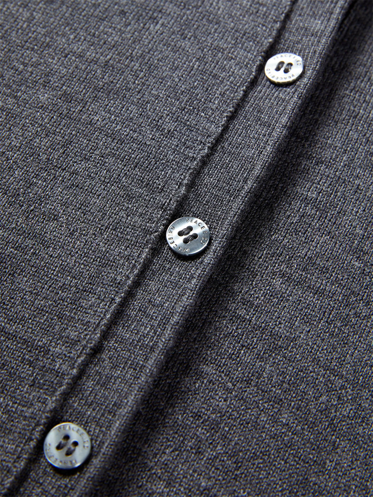 Women's Machine-Washable Wool Knit Cardigan