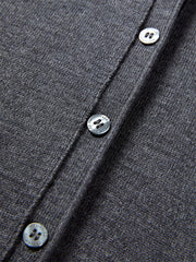Women's Machine-Washable Wool Knit Cardigan