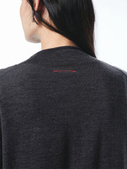 Women's Machine-Washable Wool Knit Cardigan